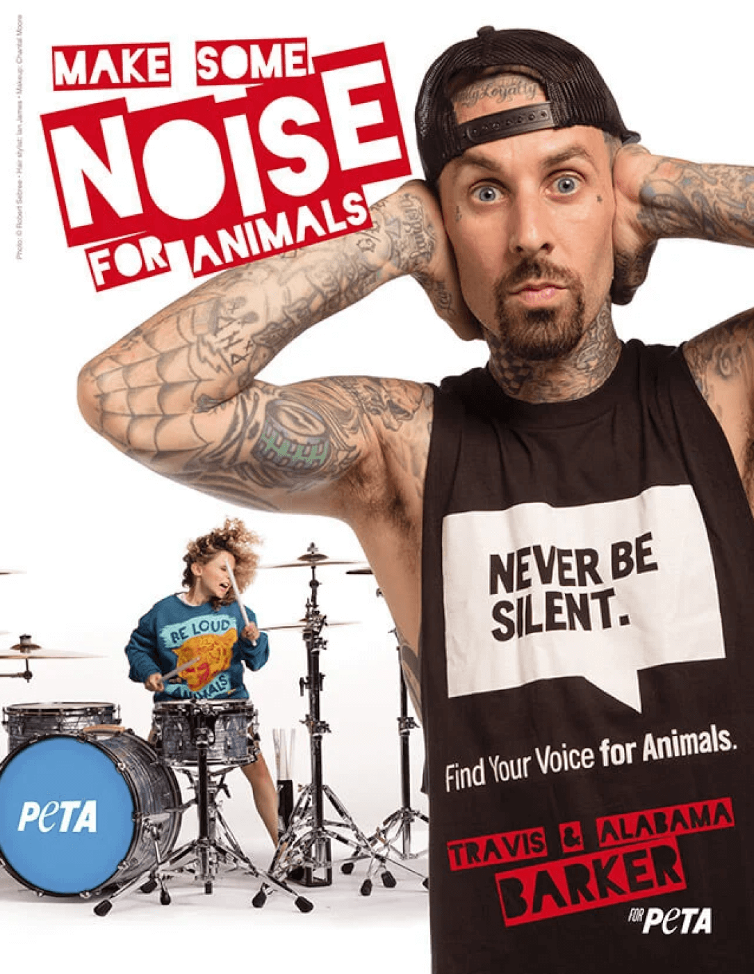 travis barker peta ad